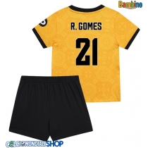Maglie da calcio Wolves Rodrigo Gomes #21 Prima Maglia Bambino 2025-26 Manica Corta + Pantaloni corti)